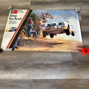 1984 Audi Rallye Portugal Poster
